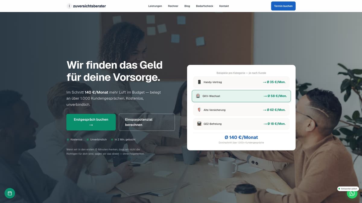 Zuversichtsberater